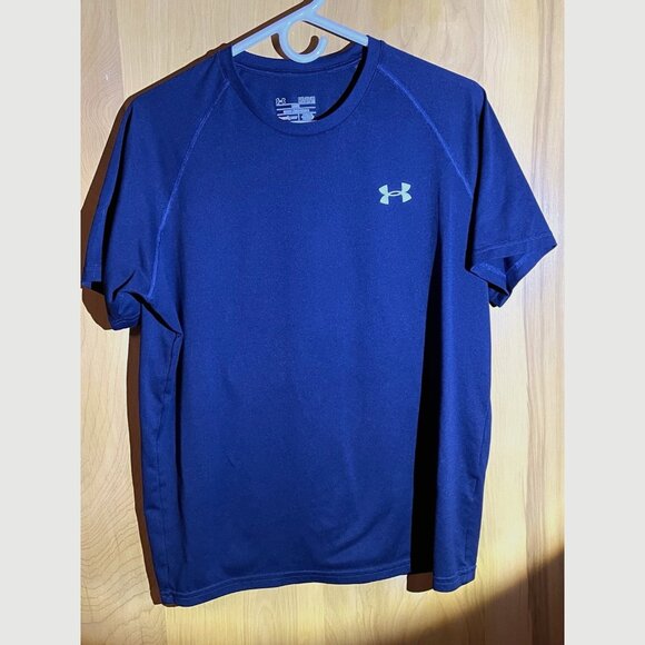 Under Armour Shirt - Loose Fit - Size Medium - Dark Blue - Picture 1 of 4